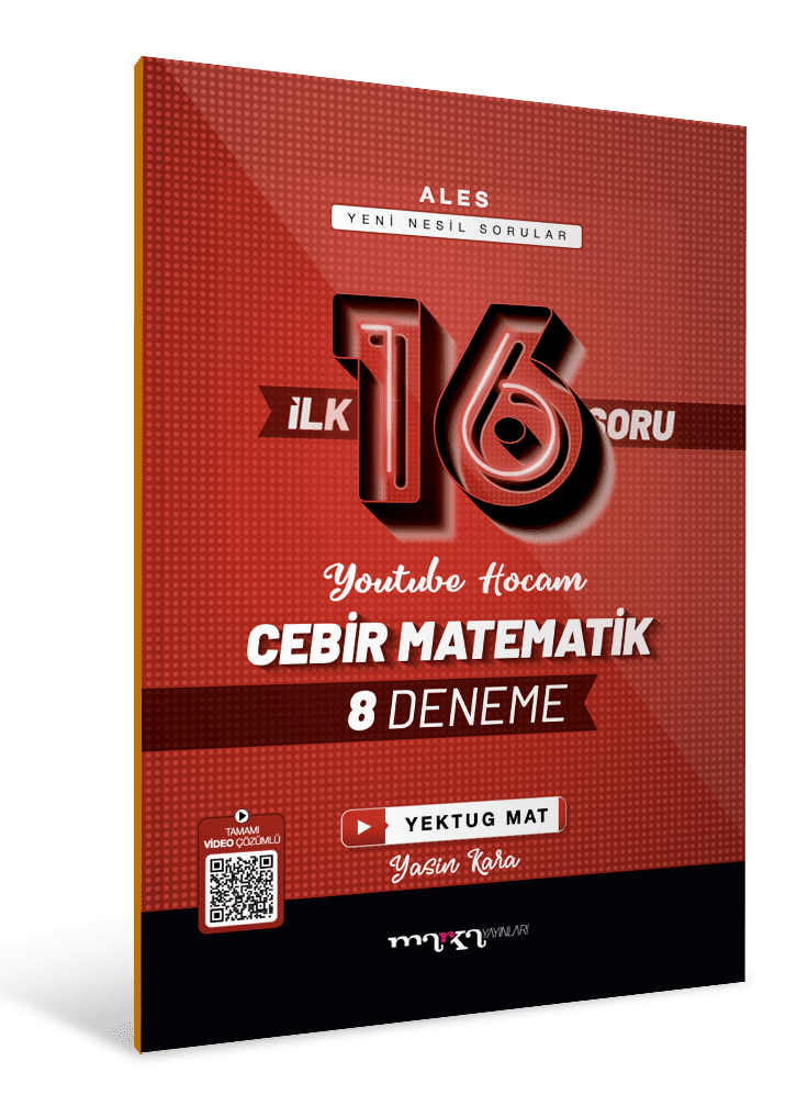 ALES İlk 16 Soru Cebir Matematik 8 Deneme Marka Yayınları